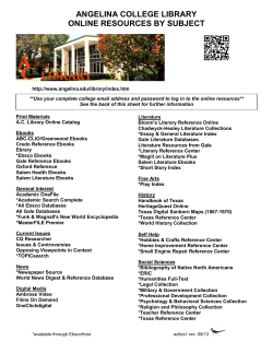 angelina college library online resources by subject