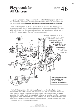 Playgrounds for All Children