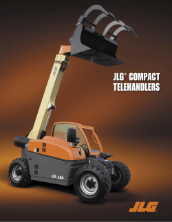 jlg&reg; compact telehandlers