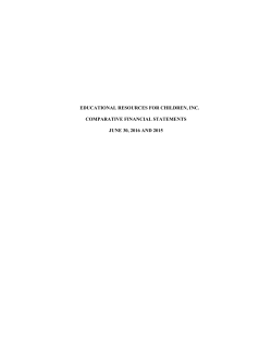 Current Audit - Educational Resources for Children