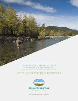 LET`S CONSERVE THIS TOGETHER