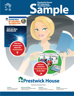 Their Eyes Were Watching God - Advanced Placement Literature