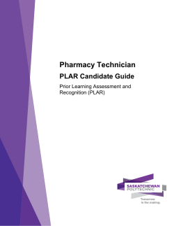 Candidate Guide - Saskatchewan Polytechnic