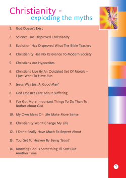 Christianity - - Life Discovery