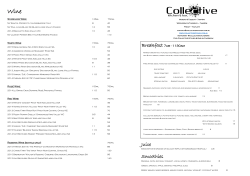 Juice Smoothies - Collective Kitchen and Bar