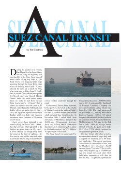 SUEZ CANAL A - Egypt Panorama Tours