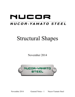 Structural Shapes - Nucor