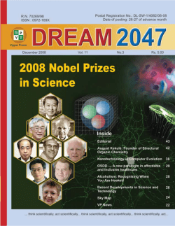 December, 2008 - Vigyan Prasar