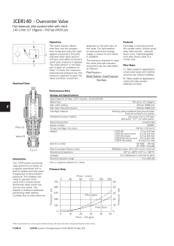 1CER140 - Overcenter Valve