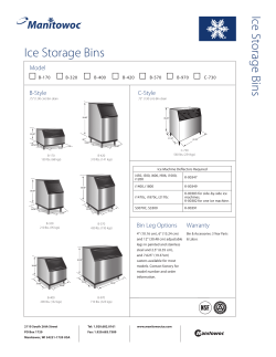 the specification sheet