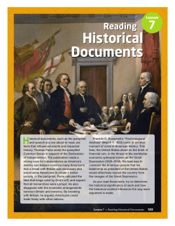 Title Historical Documents