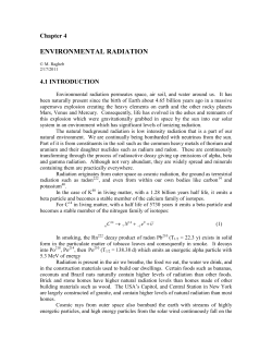 environmental radiation