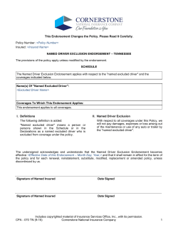Includes copyrighted material of Insurance Services Office, Inc., with