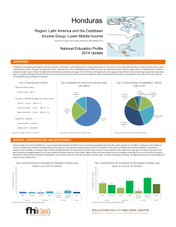 Honduras - Education Policy Data Center