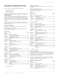 Business Administration - Community College of Denver