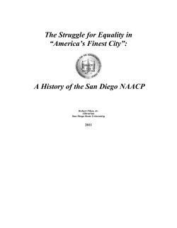 A History of the San Diego NAACP