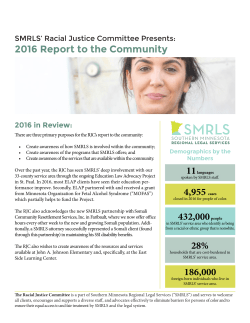 a copy of the Report - Southern Minnesota Regional