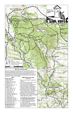 Happy Jack and Vedauwoo Trail Map