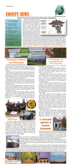 MCCA Newsletter January 2017 - Maine County Commissioners