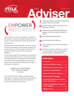 In this issue&hellip;