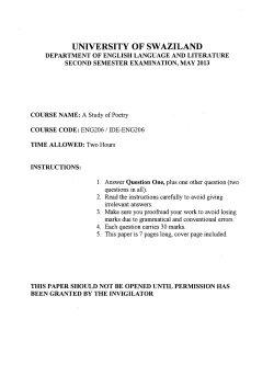 UNISWA Library - University of Swaziland