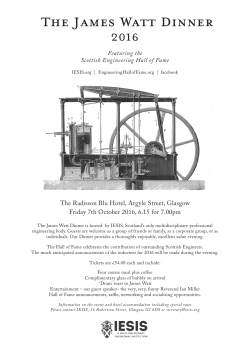 The James Watt Dinner