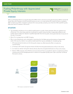 Fueling Philanthropy with Appreciated Private