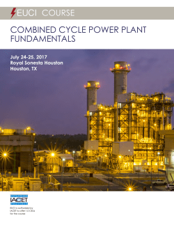 combined cycle power plant fundamentals