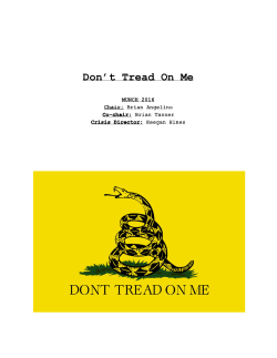 Don`t Tread On Me