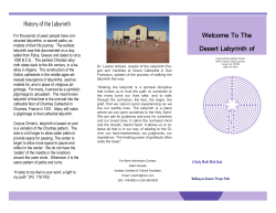 Welcome To The Desert Labyrinth of