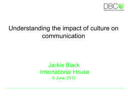 Understanding the impact of culture on communication