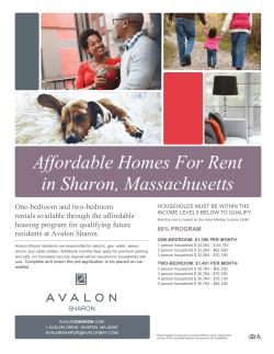 Affordable Homes For Rent in Sharon, Massachusetts