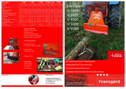 For doing forestry work at ligtning speed ! Pulling power from 3 tons