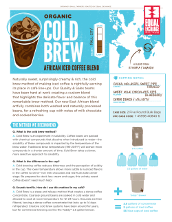 african iced coffee blend