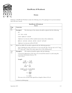 MathWorks 10 Workbook-Errata-Sept2015