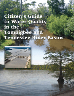 Citizen`s Guide to Water Quality in the Tombigbee and Tennessee