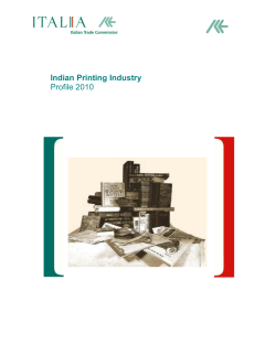 Indian Printing Industry Profile 2010