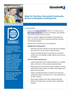 Steps for Running a Successful Community, School or Workplace