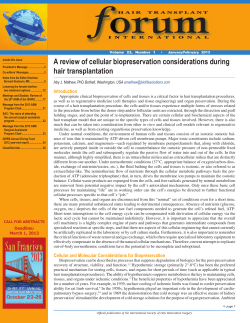 A review of cellular biopreservation