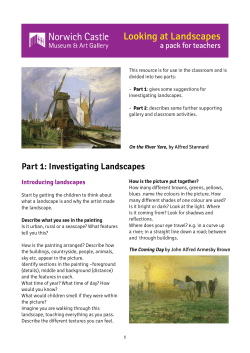 Looking at Landscapes - Norfolk Museums Service