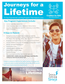 60 journey for a lifetime trips in 9 years! please click here to