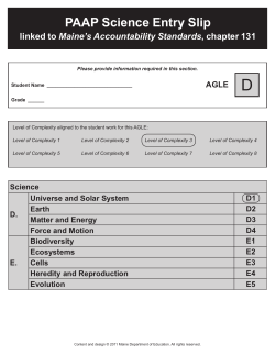Our Solar System - Measured Progress ProFile