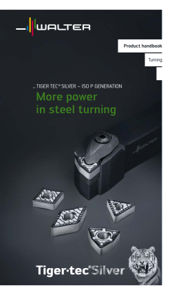 Product handbook - Tiger&middot;tec&reg; Silver Turning