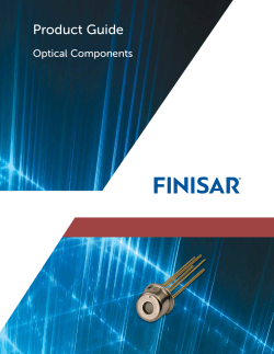 Optical Components Product Guide
