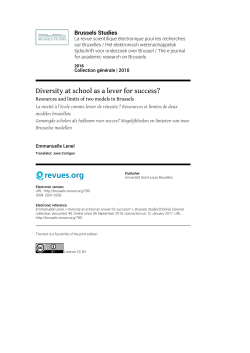 Diversity at school as a lever for success?