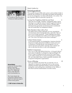 Immigration - Baylor University