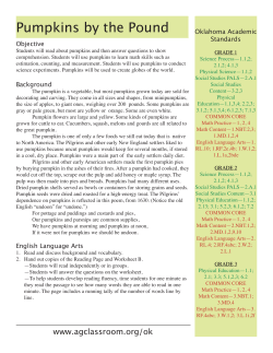 Pumpkins by the Pound - Oklahoma 4-H