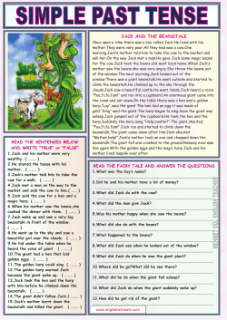 jack and the beanstalk