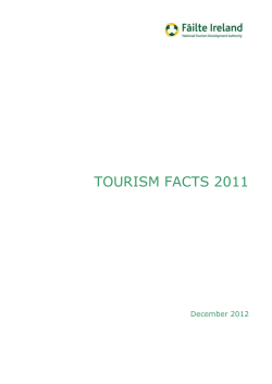 Tourism facts 2011
