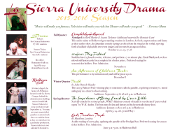 La Sierra University Drama
